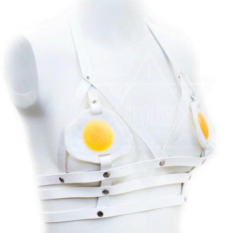【Devilish】Sunny side up harness(M/L size)<目玉焼き>