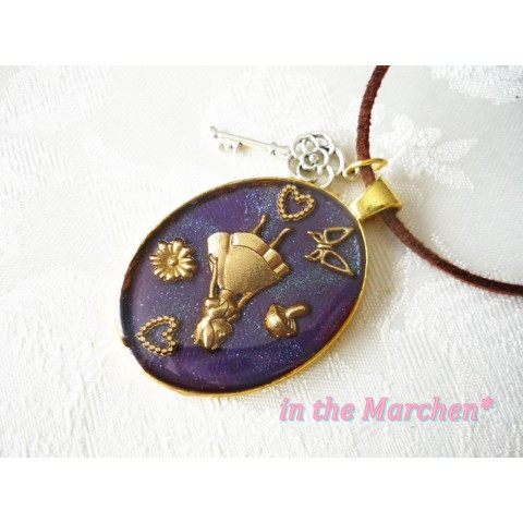 【in the Marchen*】「アリス＆ワンダー」ネックレス　渦巻