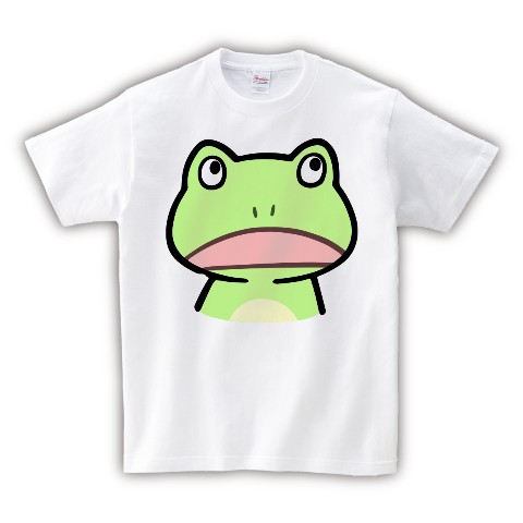 【山ｄ】Tシャツ 大きいカエル（XLサイズ）