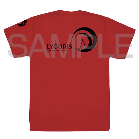 【リコリス・リコイル】リコリス 1st ドライTシャツ/RED-M