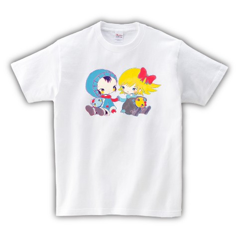 【きくお×黄菊しーく】Tシャツ WH（XLサイズ）