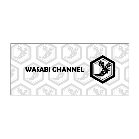 【WASABI CHANNEL】フェイスタオル