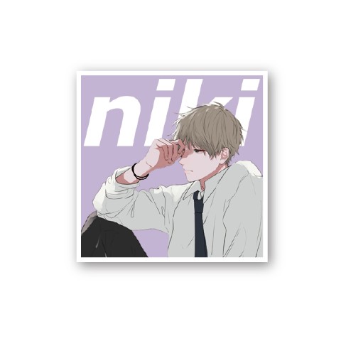 【niki】 ステッカー