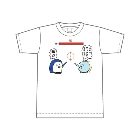 【ニョペ茄子】ロックオンTシャツ/Mサイズ