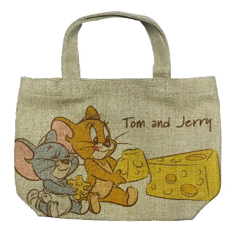 【トムとジェリー】ランチバッグ チーズ ジェリー＆タフィー