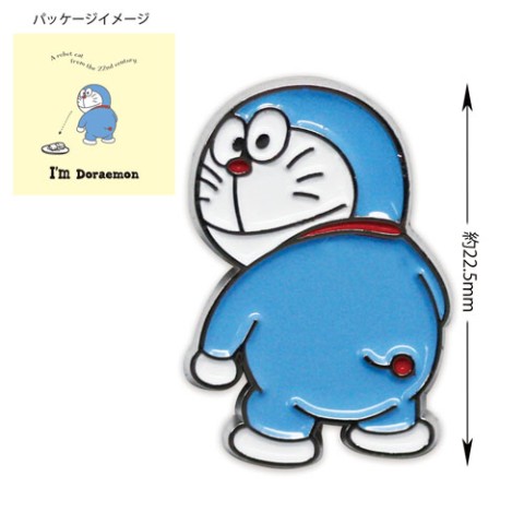 【ドラえもん】I’m Doraemon　ピンズ　初期ドラえもん　おしり