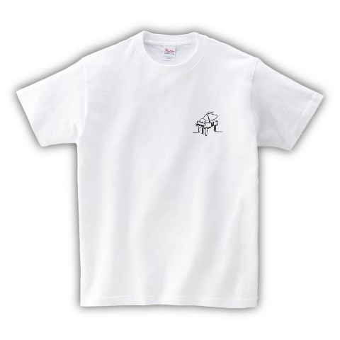 【kno Music】Tシャツ ホワイト（XLサイズ）