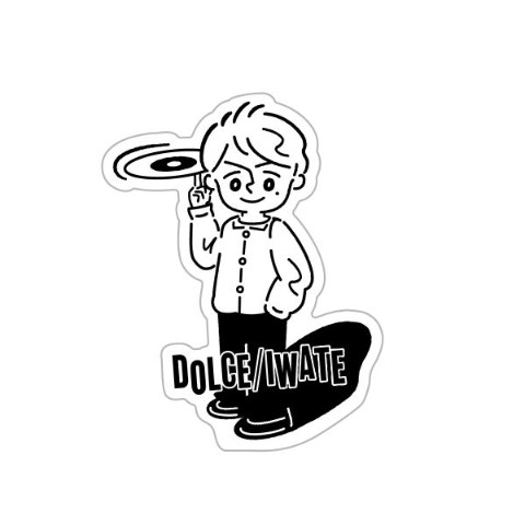 【DOLCE.】ステッカー  ディスク