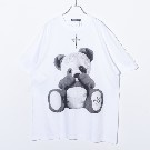 【TRAVAS TOKYO】Furry panda BIG Tee 【White】