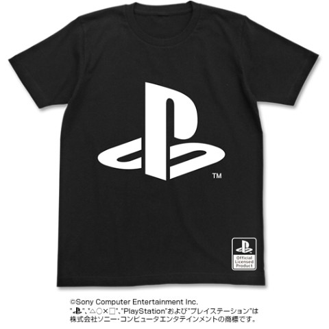 【プレイステーション】プレイステーションファミリーマーク Tシャツ/BK-XL