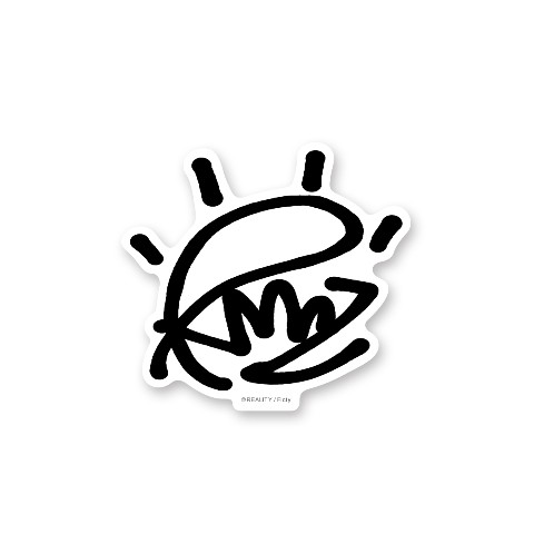 【KMNZ】ロゴステッカー サイン
