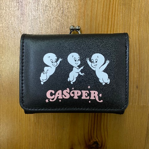 【キャスパー】三つ折りがま口財布