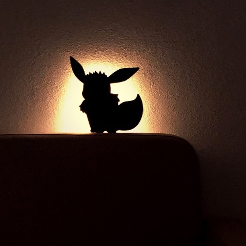 【WALL LIGHT】ポケットモンスター・イーブイ(おすわり)