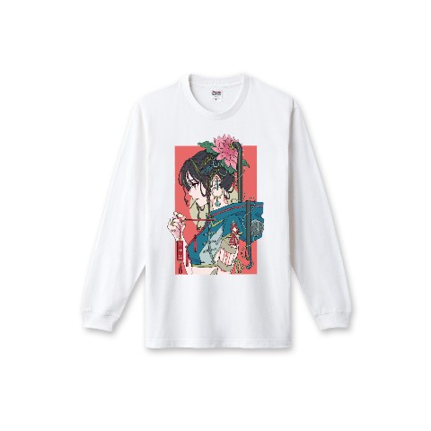 【メレ】楽苦 LS-Tシャツ ホワイト XL