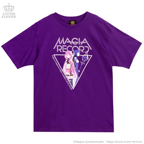 【マギアレコード】MAGIA RECORD BIG Tシャツ【PURPLE】