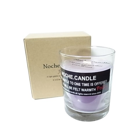 【Noche.Candle】Polly　GlassCandle