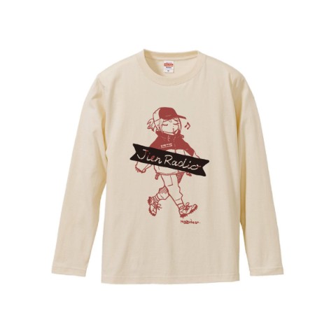 【YURiKA】ロングスリーブTシャツ(ナチュラル XLサイズ ＜特典：「ブロマイド」付き＞