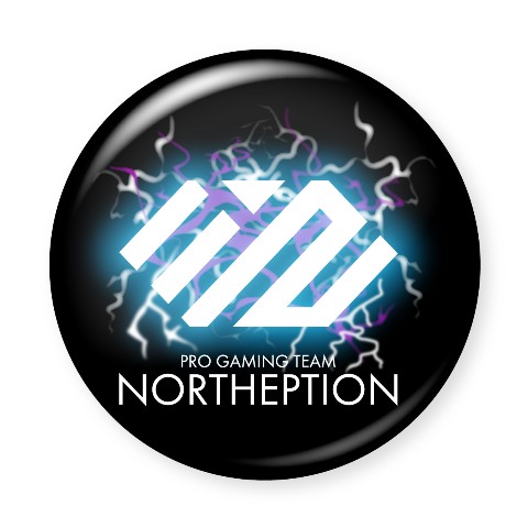 【NORTHEPTION】NORTHEPTIONバッジ （バチバチ）