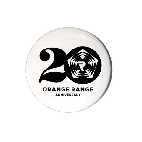 【ORANGE RANGE第2弾】缶バッチ『20周年ロゴ』