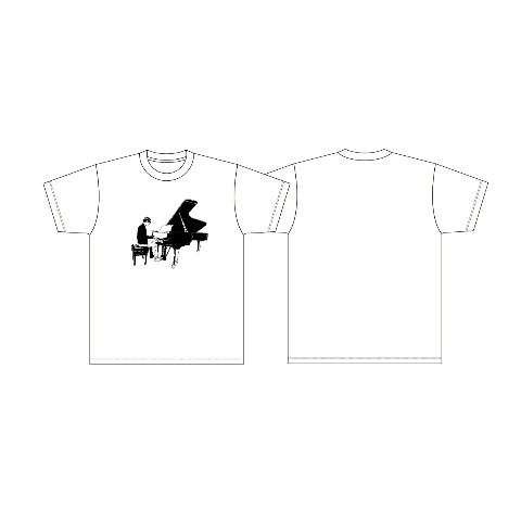 【よみぃ】プリントTシャツ WH（Lサイズ）