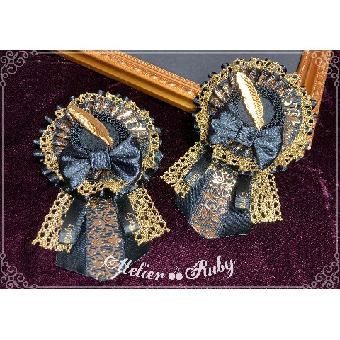 【Atelier Ruby】Rosset-Goldenfeather（BLACK）