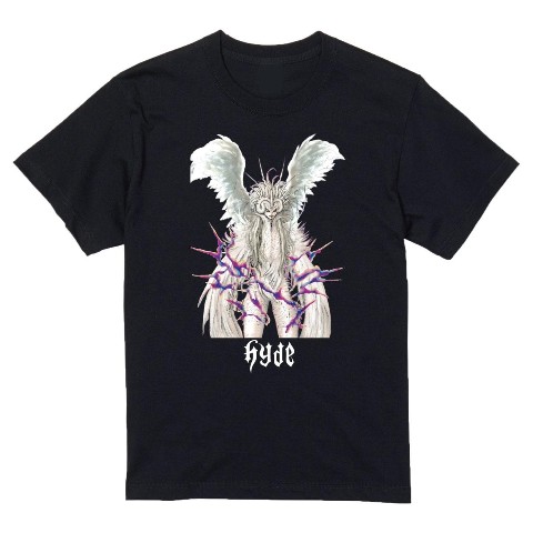 【HYDE×荒木光】Tシャツ<Design.B> BK (XLサイズ)