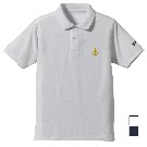 【機動戦士ガンダム】地球連邦軍 刺繍ポロシャツ/WHITE-XL