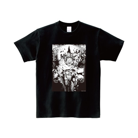 【成田芋虫 第二弾】Tシャツ BK（XLサイズ）