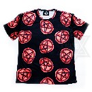 【Devilish】Pentagram burn T-shirt