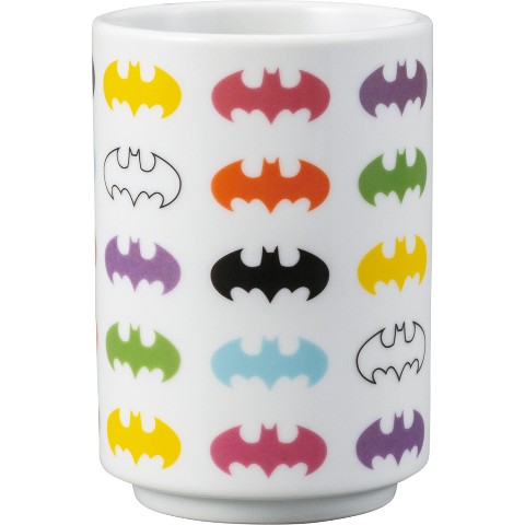 【バットマン】湯飲み ロゴ カラフル