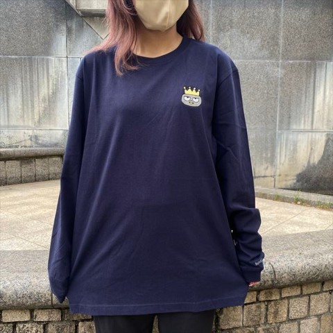 【サンリオキャラクターズ】XO30th おセンチ 長袖Tシャツ NV/L