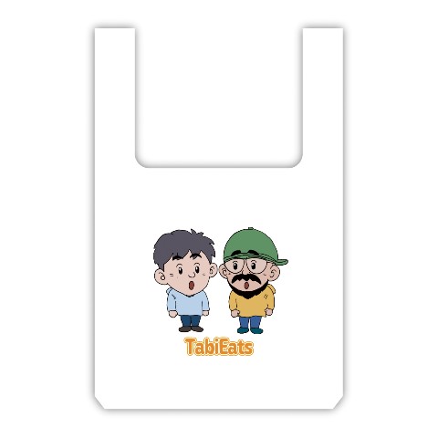 【TabiEats】エコバッグ　Resusable Bag