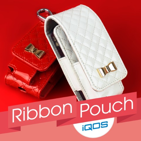 Ribbon Pouch For iQOS ホワイト