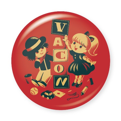 【VACON】缶バッチ つみき