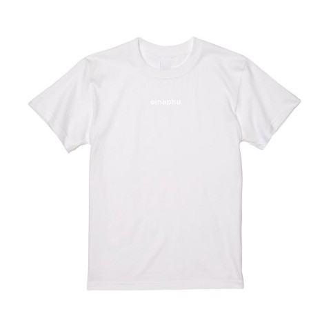 【あいなぷぅ】Tシャツ刺繍 WH（XLサイズ）