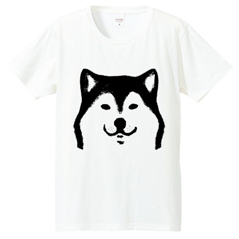 【せいこせんせい】柴犬　Tシャツ（ホワイト）　Mサイズ