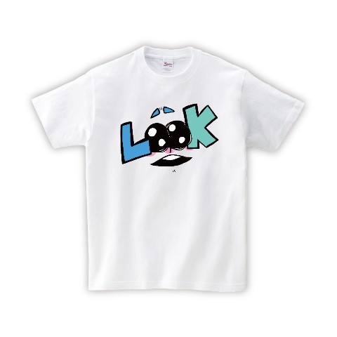 【よぴの助】Tシャツ　LOOK　XL
