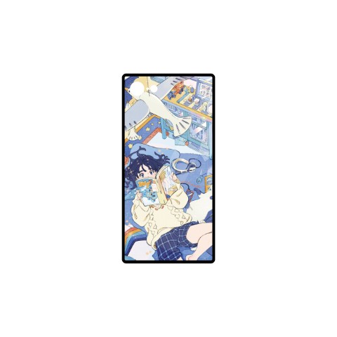 【海島千本】iPhoneケース-Blue-7/8/SE2用