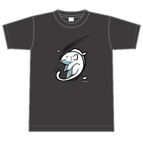 【ニャロメロン】Tシャツ BK（XLサイズ）