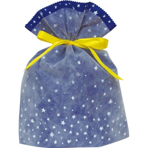 Gift Bag (L) Star Blue