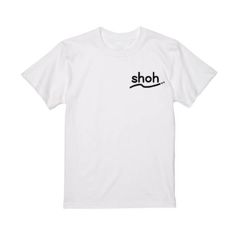 【shoh】Tシャツ WH（XLサイズ）