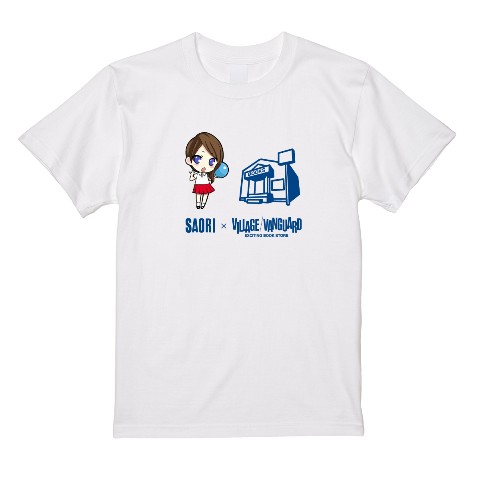 【Saori】Tシャツ WH（Mサイズ）