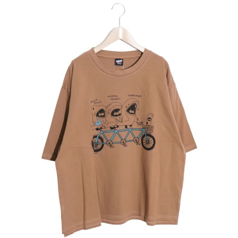【ScoLar Parity】SAMEKURING Tシャツ / ブラウン