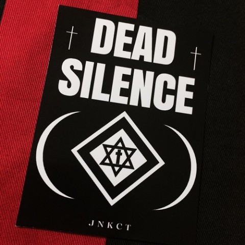 【JUNK CITY】DEAD SILENCE (ステッカー)