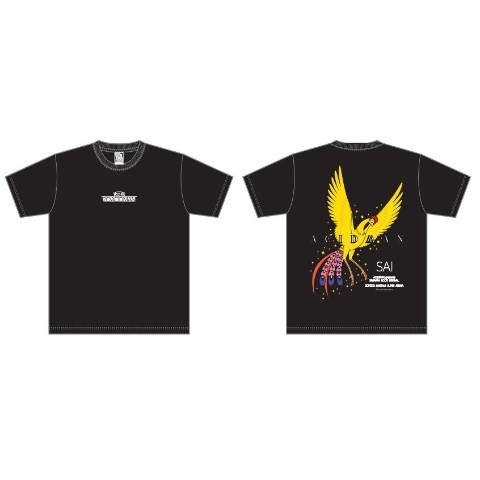 火の鳥TシャツM　ブラック【SAI x ACIDMAN x 手塚治虫プロダクション x VILLAGE VANGUARD】