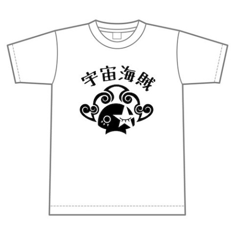 【ゴージャス】Tshirts 宇宙海賊 WH（Lサイズ）