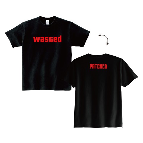 【PAPATERA】Tシャツ wasted（Mサイズ）