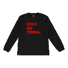 【TENGA】LOVE ME TENGA 長袖Tシャツ/ブラック（Mサイズ）
