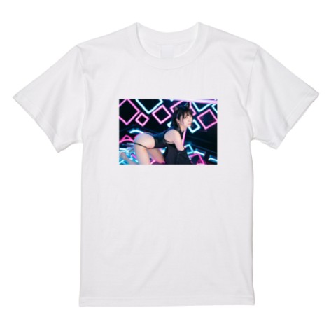 【misaco×Shun.】Tシャツ　Wh　XL