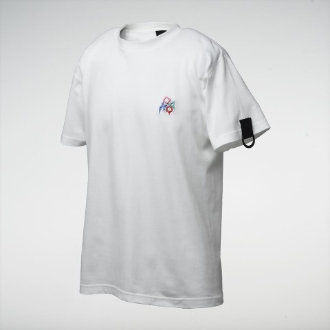 スプレーアート 刺繍Tシャツ / PlayStation™ ホワイト - S